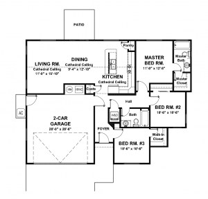 U1095-Bay Tide-main-floor